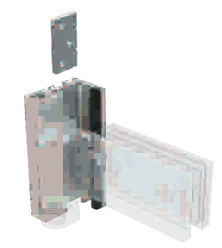 In GH Komplet Nastavkov Za Pante GH460 In GH460A Na Profil MP05L / Ni Potrebno Vrtat Lukenj Na Profil