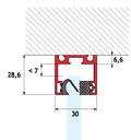 GH MP01-600 Magna Pars - Profilo Superiore Ad &quot;U&quot; L.600cm