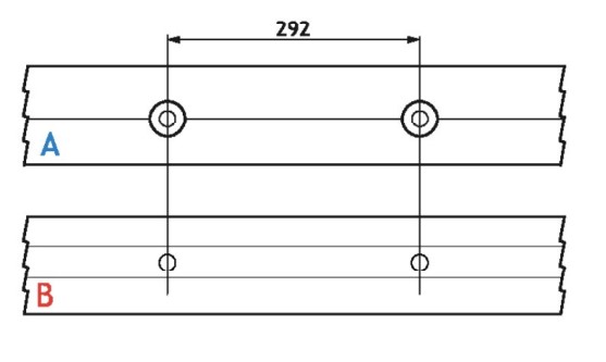 GH PRB01 Panta Rei - Binario Singolo Preforato