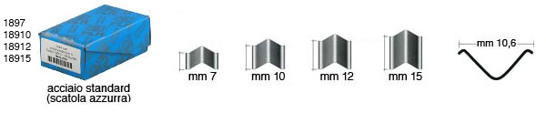 Pilm staples 15mm (2000)