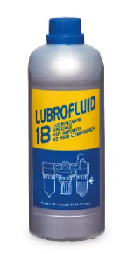 Lubrofluid 18 oil for air lubricators