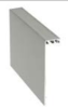 Small outer cover for metal or plasterboard, silver