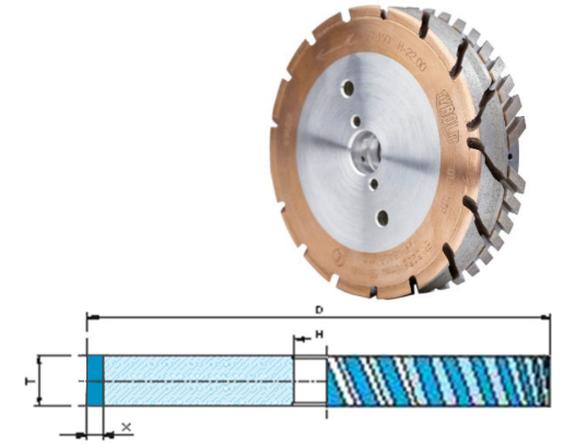 Dij. Brus Ravni "Reverse" D200X25X35 ≤C20 D151