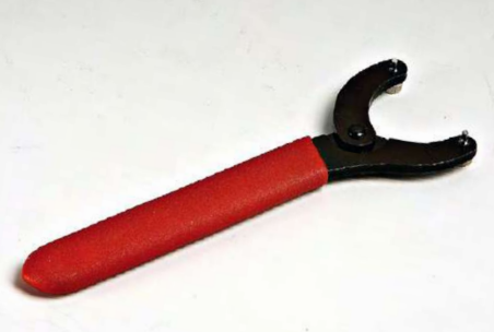 Compass-type tool for blind holes 2,5, pin Ø2,4mm