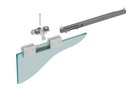 GH CHS02-60 Cheo kit for 1 sliding leaf, two-way soft-close, max 60kg