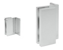 GH GCH08 Morsetto Rettagolare Angolare Vetro-Muro 90°