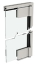 GH GH420K-SX free pivot hinge set for rebated doors, pull opening, left