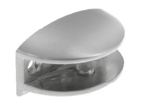 GH J117 semicircular shelf clamp L50 D25 H25mm