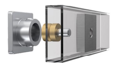 GH RS02 RS System pritrdilni element steklo/tirnica RS08