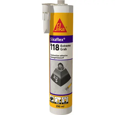 Sikaflex-118 Extr.Grab, beli, 290ml SI