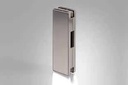 Strike box for GFS03002620 lock, 10-12mm glass, matt black