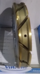 Trapezoidal Edge Wheels Continuous Band "Reverse" C20 D100 Hole 22