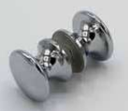 Rounded knob Ø32mm for 8-12,76mm glass