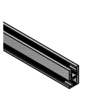 Corner joining profile for 6mm glass, L2,5m