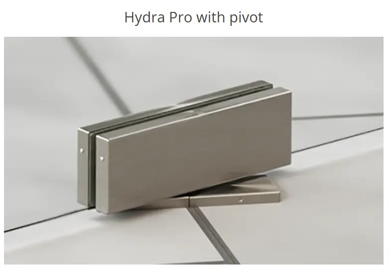 Hydra Pro kit with pivot, for 8÷13,52mm glass