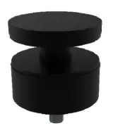 Okrogli pritrdilec za ograjo Ø49,5 / 20mm, za steklo 13,52-21,52mm